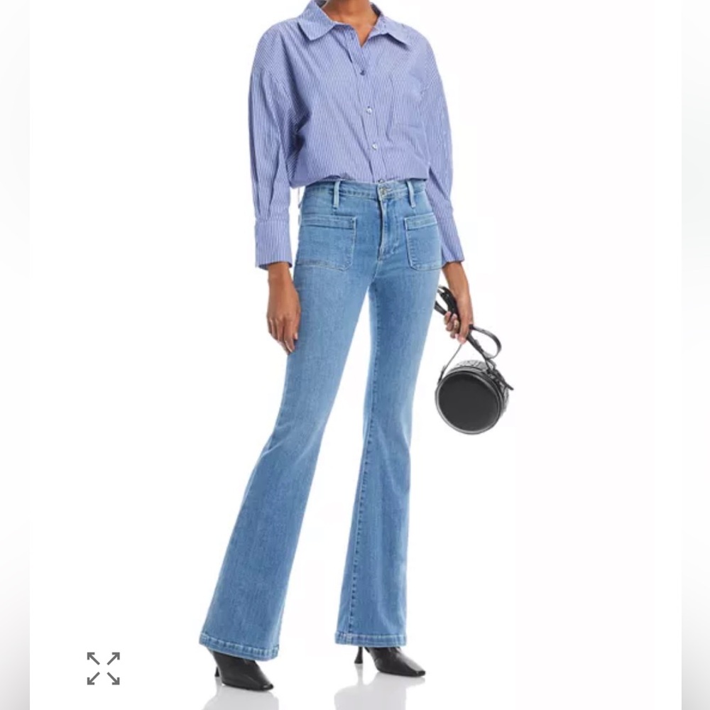 Frame Le Bardot Jonah Flare Jeans - Picture 2 of 7